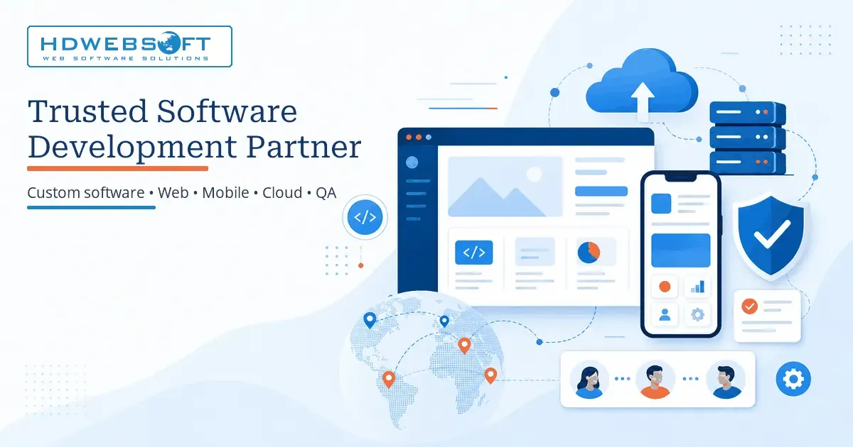 HDWEBSOFT - Software Development Company logo
