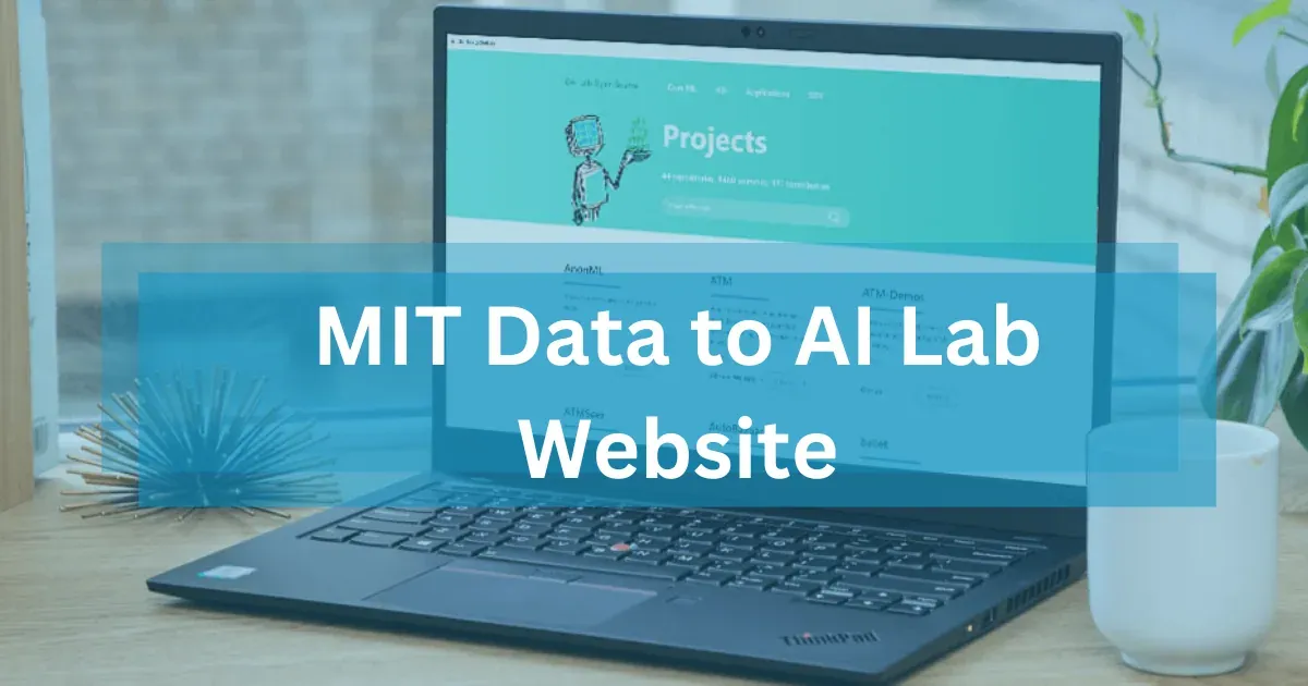 MIT Data to AI Labウェブサイト