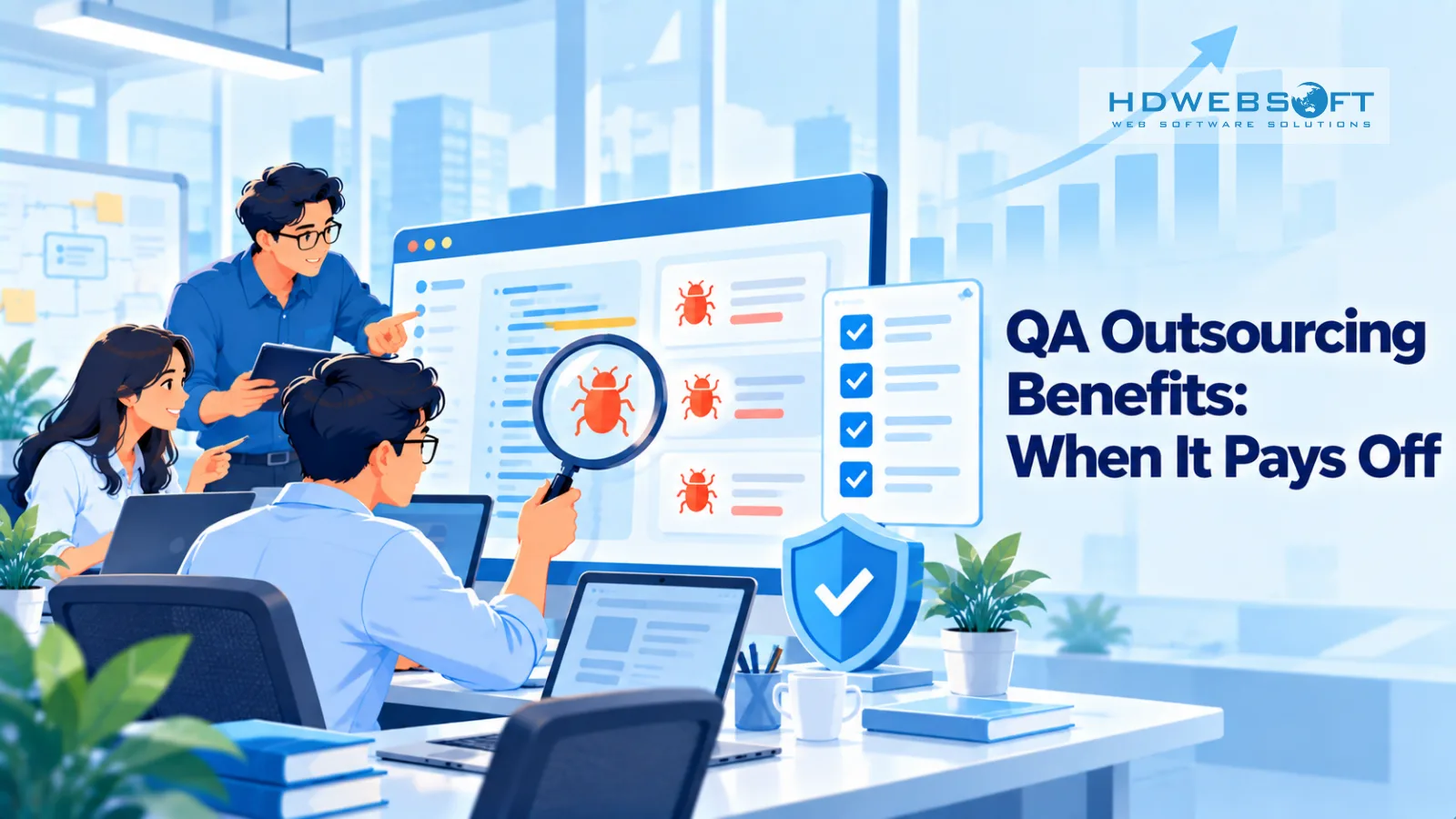 ประโยชน์ของ QA Outsourcing: เมื่อไรควรจ้างทีมทดสอบภายนอก