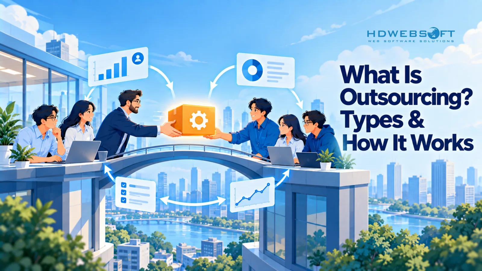 Outsourcing คืออะไร? นิยาม ประเภท และวิธีทำงาน