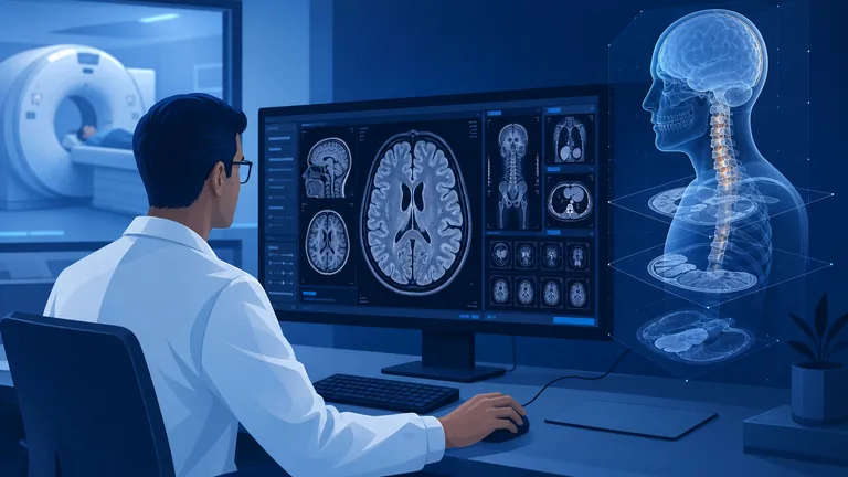 Phần mềm hình ảnh y tế cho đọc phim MRI, CT và X-ray trong chẩn đoán hình ảnh