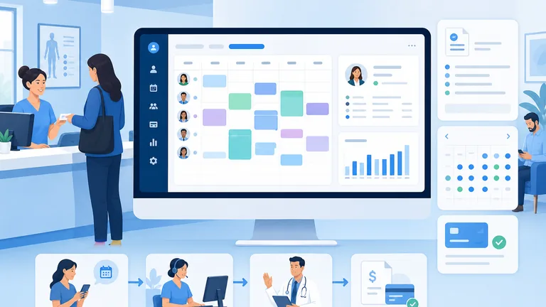 Phần mềm quản lý phòng khám cho đặt lịch, billing và quản trị clinic