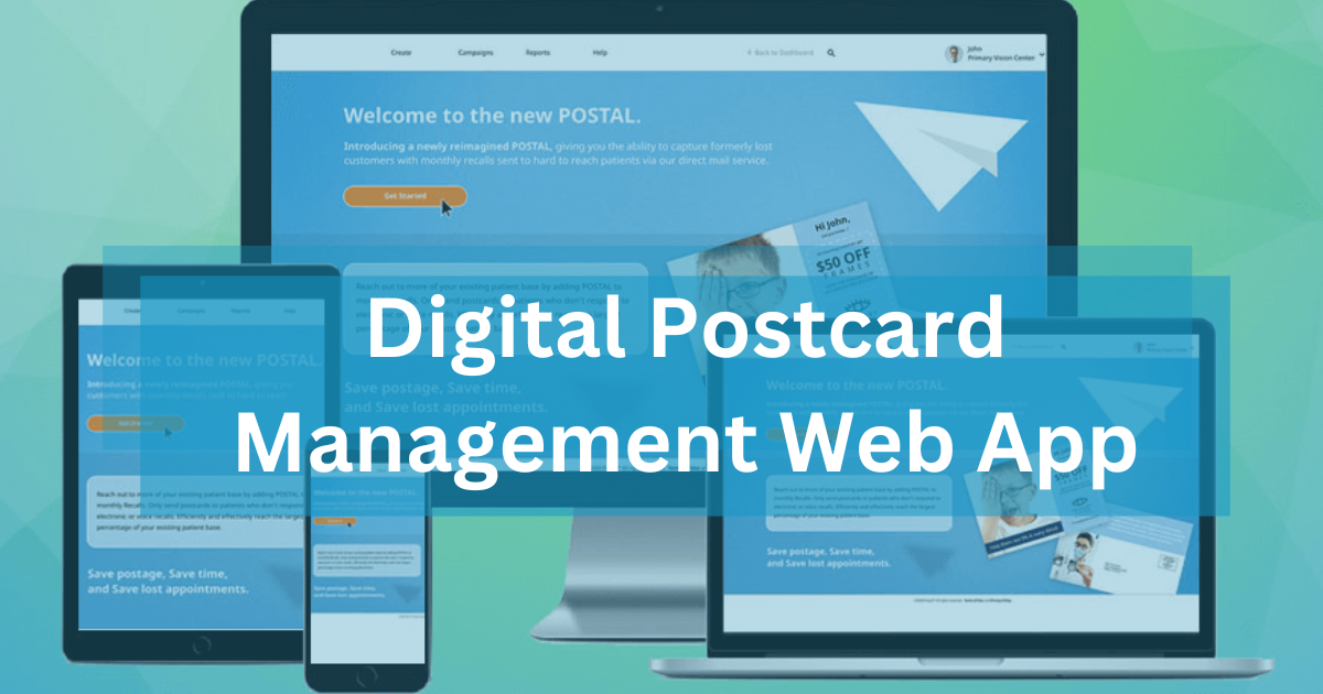 Digital Postcard Management Web App: A Case Study
