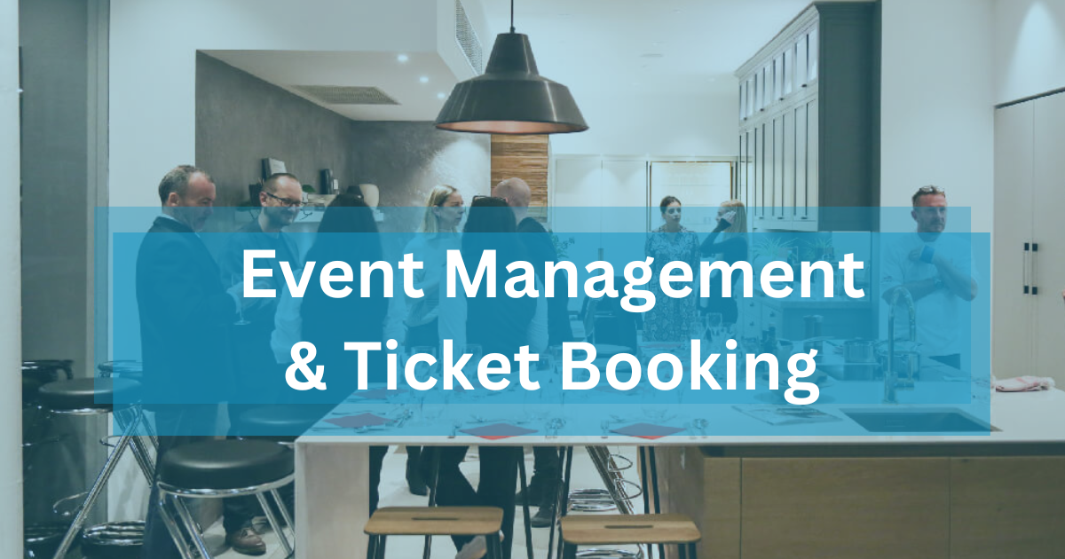 Event Management And Ticket Booking Platform Development