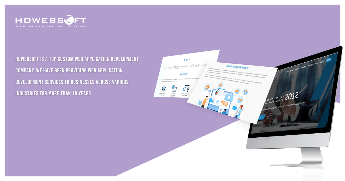 Web Application Development Company | Services | HDWEBSOFT