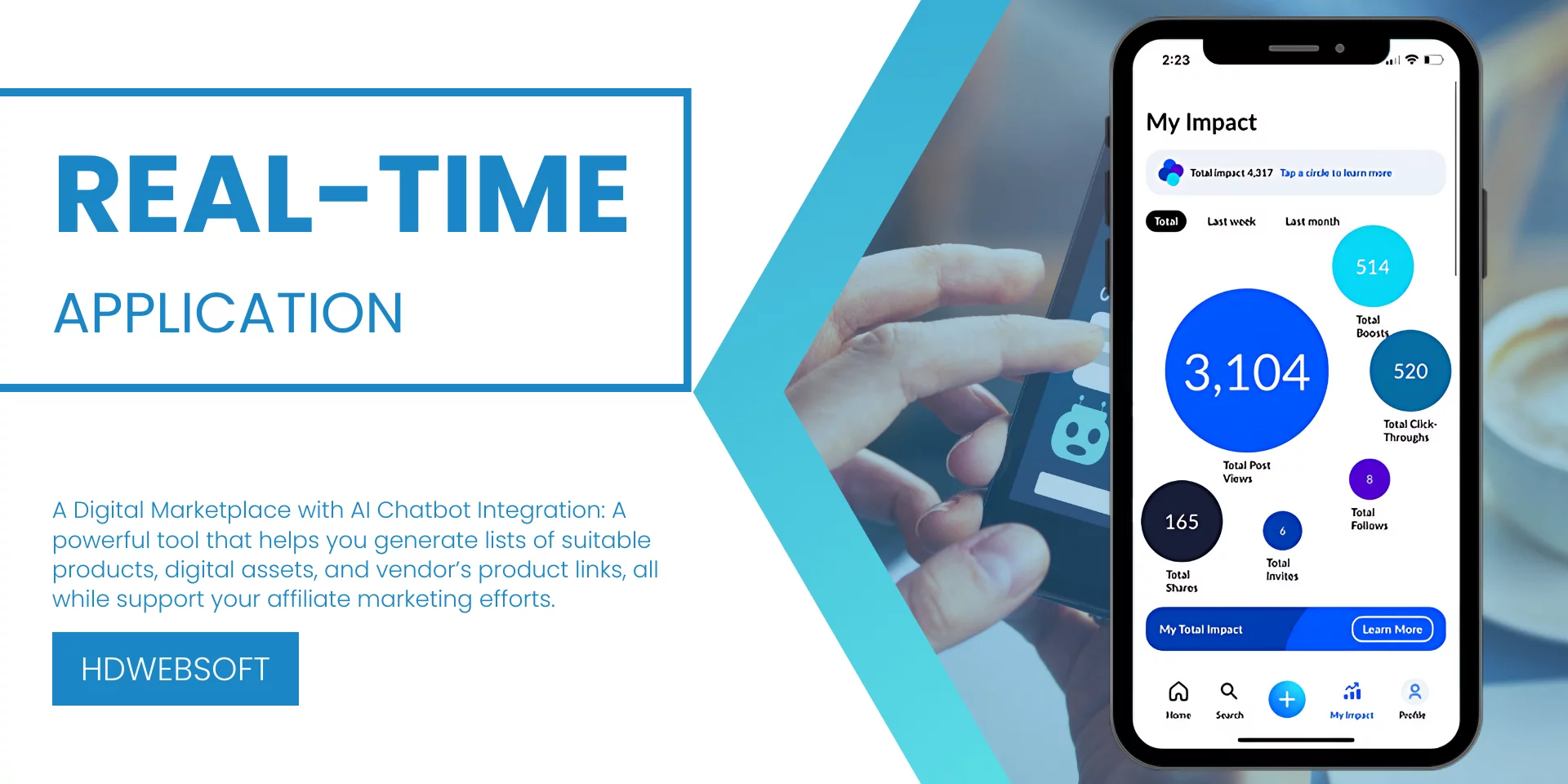 real-time tracking application