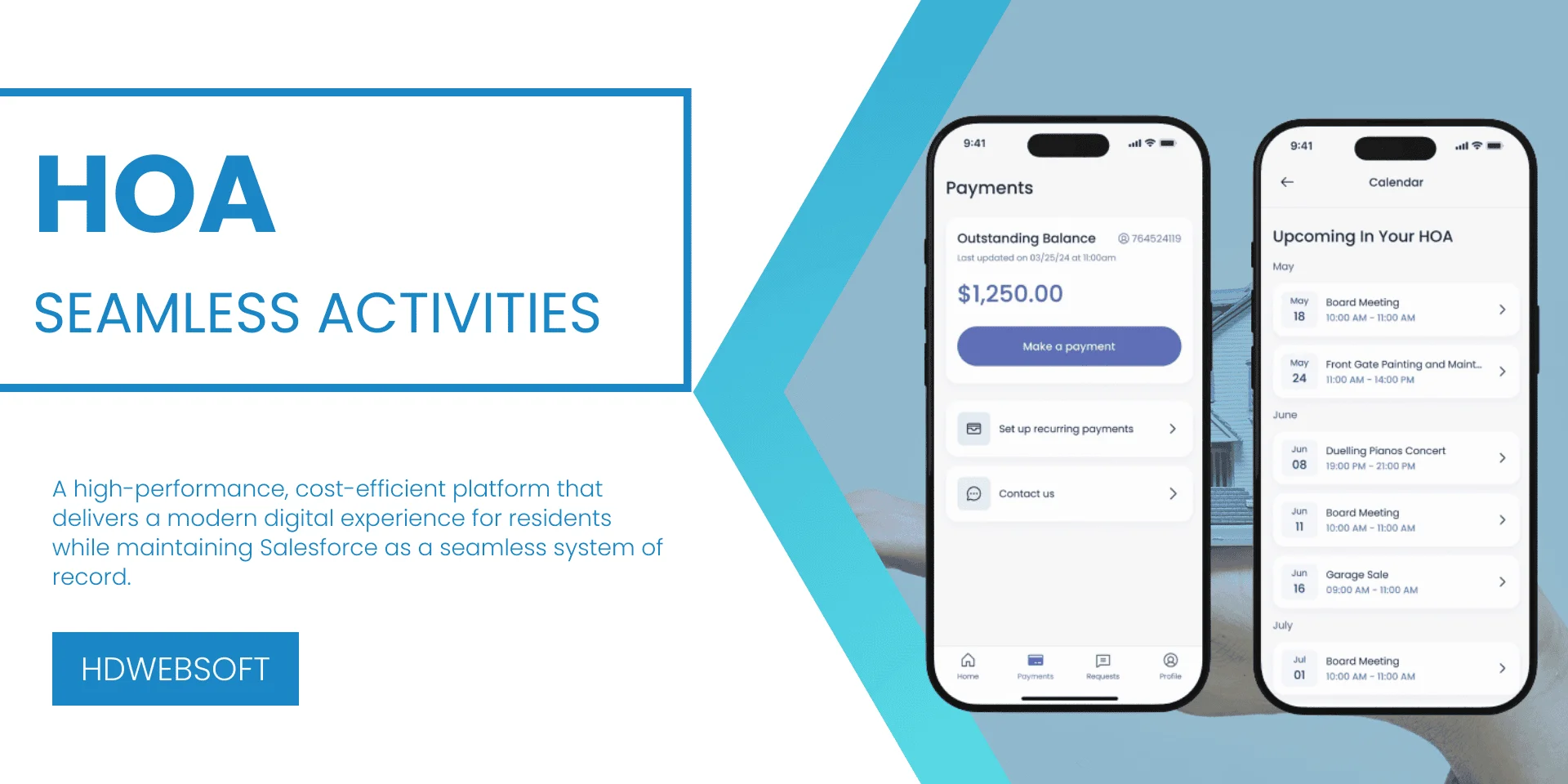 Homeowner Engagement Platform - Seamless HOA activities