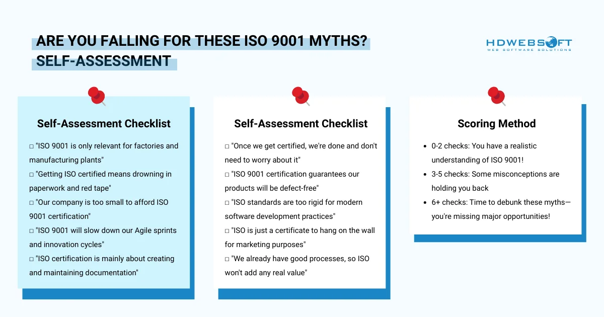Quick Reality Check: Are You Believing These ISO 9001 Myths?